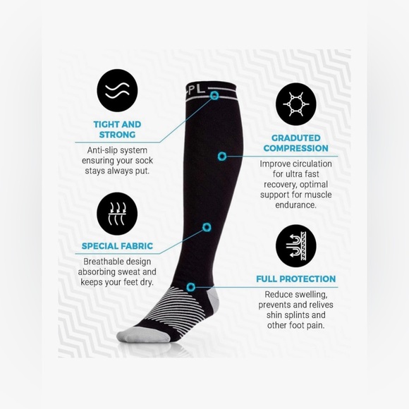 PowerLix Graduated Compression Socks - Picture 5 of 5